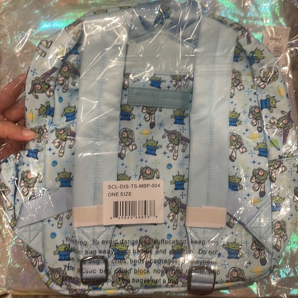Stoney Clover Lane SCL X Disney Pixar Toy Story Buzz Lightyear Mini Backpack - Picture 3 of 5